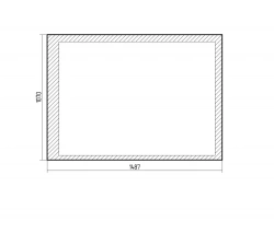 Right Side Window Glass for LIAS Bus 429260-5403404