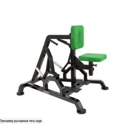 Lever Pulley Rowing Machine for Free Weights