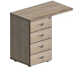 Universal Side Cabinet with Top KС.Тпу-7.15