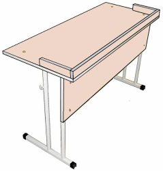 Student Laboratory Desk No. 2-5 Model SI56.13.13.25