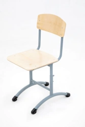 Student Chair Non-Adjustable with Round Tube Frame