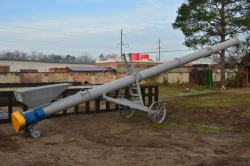 Portable Spiral Conveyor for Grain Transport - KPV Model KPV-200-2