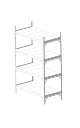 Metal Shelving Unit ST-300 2500x1525x610