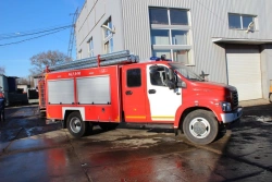 Fire Truck Tanker AC 1.6-40 (C42R33) Type 4344F4 on GAZ C4 Chassis
