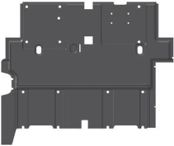 Rear Floor Mat A32R22 Model 5109040 10 with Sound Insulation