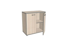 Low Wide 2-Door Shelf 776x400x830 mm AssSHZ-1