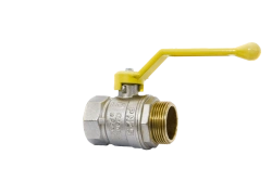LD Pride Brass Ball Valve for Liquid and Gas Control 47.40.B-N.R.GAS