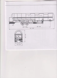 Liquefied Natural Gas Tank Semi-Trailer PPCP-SPG-2, Model 95992-0000010-04 with Pump