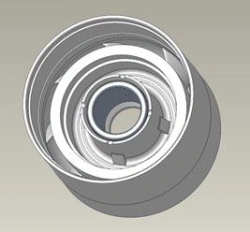 Assembly Support Unit D2400N - ARZ-T, 0.68 inch shaft