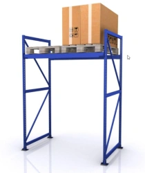 Heavy-Duty Pallet Rack for 2 Pallets - Model StP1 P2 1800x1100x2500