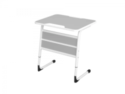 Adjustable Single Student Desk AGAT 01.03.03.02