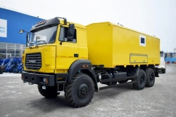 Well Research Unit UZST Model UZST02, Modification 5840-06 on Ural Chassis 4320-80, 4320-82