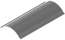 Spherical Snow Protection Cover for Reinforced Cable Trays KLT R 000