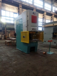 Mechanical Open Single-Crank Press KИ2130 for Punching and Stamping