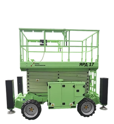 Mobile Mechanized Lift with Pantograph Boom and Extendable Work Platform YARD 17 PSP-1062.16PD2