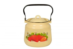 Steel Enamel 3.5L Food Storage Canister