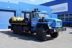 Hot Oil Paraffin Removal Unit UZST01 Model 6891-16 on Ural 4320-60 Chassis