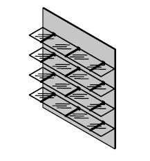 Wall Panel Set for Office Wooden Furniture - Rio Direct