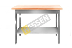 Confectionery Table with Solid Wood Top SKP 15*8