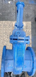 Steel Wedge Gate Valve with Retractable Spindle for Drive PN 2.5 MPa DN 200