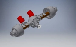 Rear Bridge with Cam Brakes 231.2400012-20.06