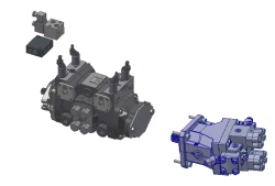 Hydrostatic Transmission for Vacuum Cleaning Machine YFEI.451911.001