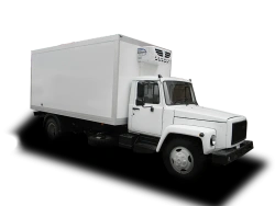 Isothermal Refrigerated Truck with Diesel Engine 47121A based on GAZ 3309