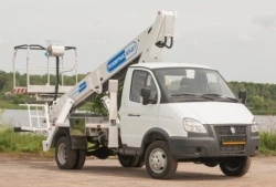 Hydraulic Aerial Work Platform AHP-22T GAZ-3302 22M 80/250/300KG