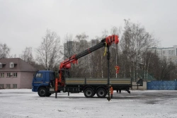 Hydraulic Crane Truck MKMA Based on KAMAZ 65117 Model 64K16N-UB
