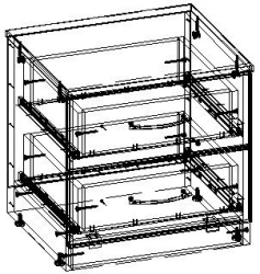Nightstand TV-BTP-5.8.01 - Stylish and Durable Design