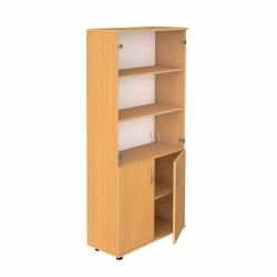 Glass Door Storage Cabinet