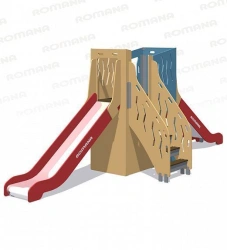 Children's Play Complex for Thematic Games - Romana 115-01.30.00