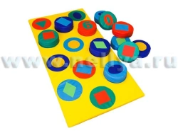 Educational Play Mat "Nellya" - 200x140 cm with 12 Tablets