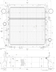 Engine Cooling Radiator Block BR236G.1301.000