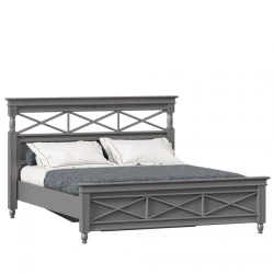 Ameli Bed 1800 with Bed Base (Onyx Gray) - Model LD.642820.000