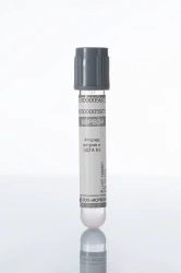 Vacuum Blood Collection Tubes with Sodium Fluoride and K3 EDTA, Glass, Size: 13*100 mm, Volume: 6.5 ml