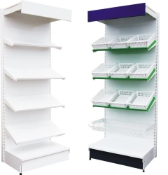 Metal Shelving Unit Series "TS" 2350/500/900 with Sloping Shelves