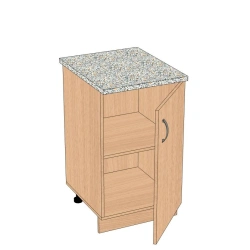 Single Door Kitchen Cabinet 500*600*850 mm TR-1.5