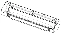 Overhead Door Cover S.15-20.50.200 for Tram Exterior/Interior