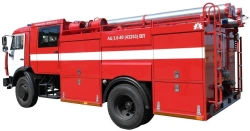 Fire Tanker Vehicle AC 3.0-40 (43253) VL on KAMAZ Chassis