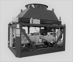 Piston Compressor Unit for CNG Filling Stations, Model RAR-KU