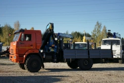 Special Hydraulic Crane Truck MKMA on KAMAZ 43118 Base 41K06N-UC