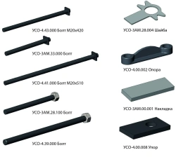 Unified Mounting Parts Set for USO-4 Equipment - USO-4.50.000