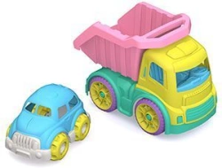 Skoda Toy Car Set No. 1 - Medium Car and Large Truck