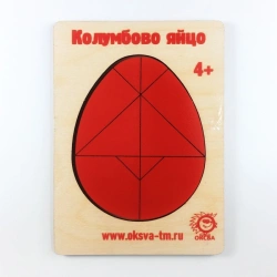 Puzzle Game "Columbus Egg" - 10 Geometric Shapes