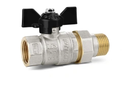 LD Pride Brass Ball Valve for Liquid and Gas Control 47.15.В-ГШ.Б