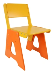 Adjustable Children's Chair "Alphabet" Model 20075