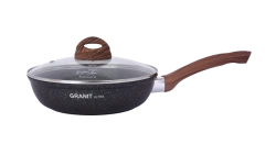 240mm Aluminum Cast Frying Pan with Non-Stick Coating Kukmara