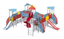 Children's Play Complex for Thematic Games and Physical Development - Romana 101.15.09