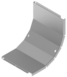 90-Degree Vertical Internal Radius Corner Cable Tray Cover KL 000 F90R15